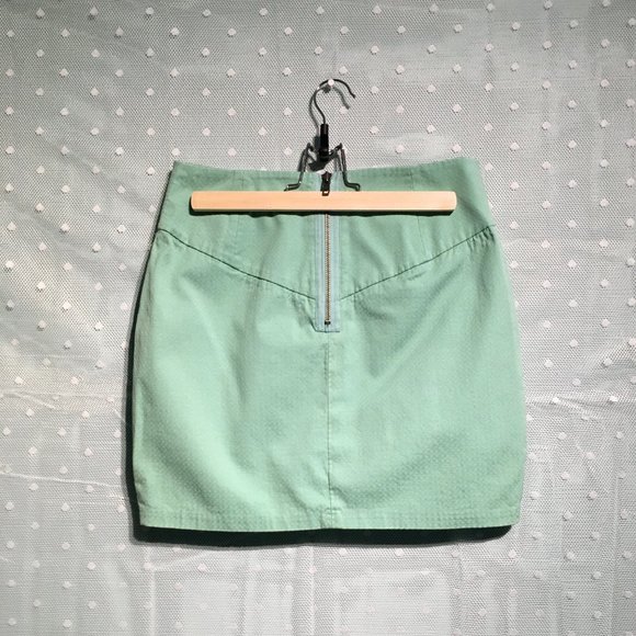 Silence + Noise mint green skirt - Picture 2 of 6